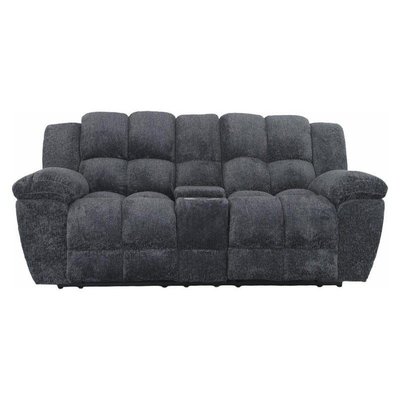 Living Room Sets |  Lochlyn Sofa & Loveseat Gray Living Room Furniture Gray