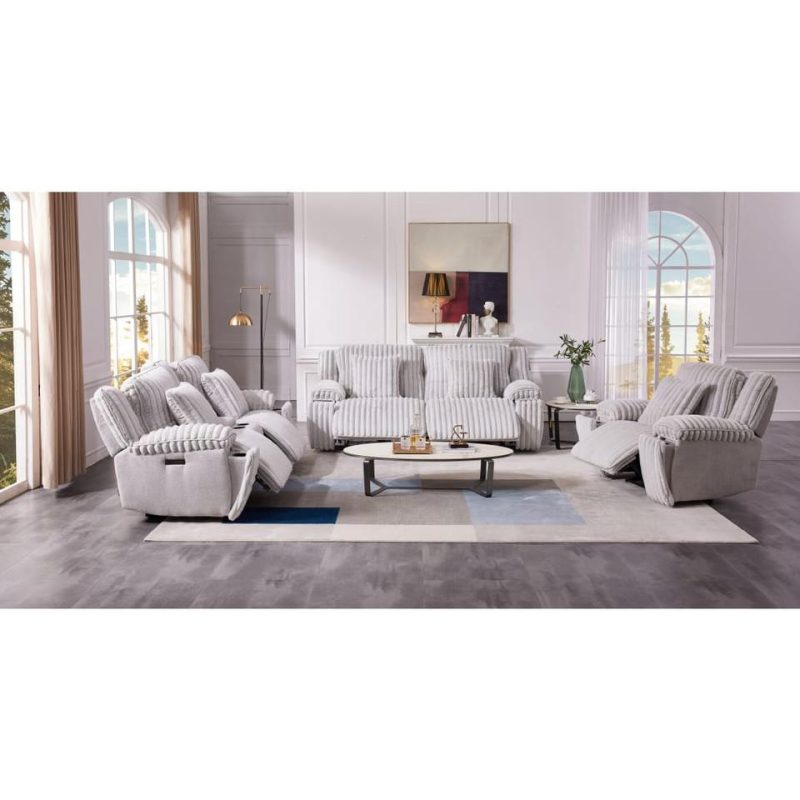 Living Room Sets |  Utopia Sofa & Loveseat Gray Living Room Furniture Gray