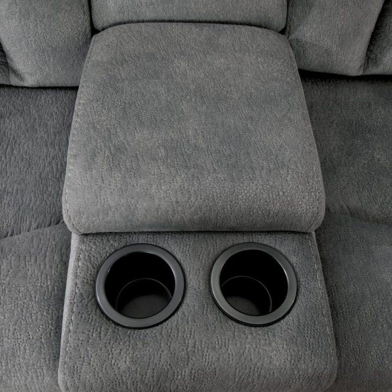 Loveseats |  Abbott Loveseat Gray Living Room Furniture Gray