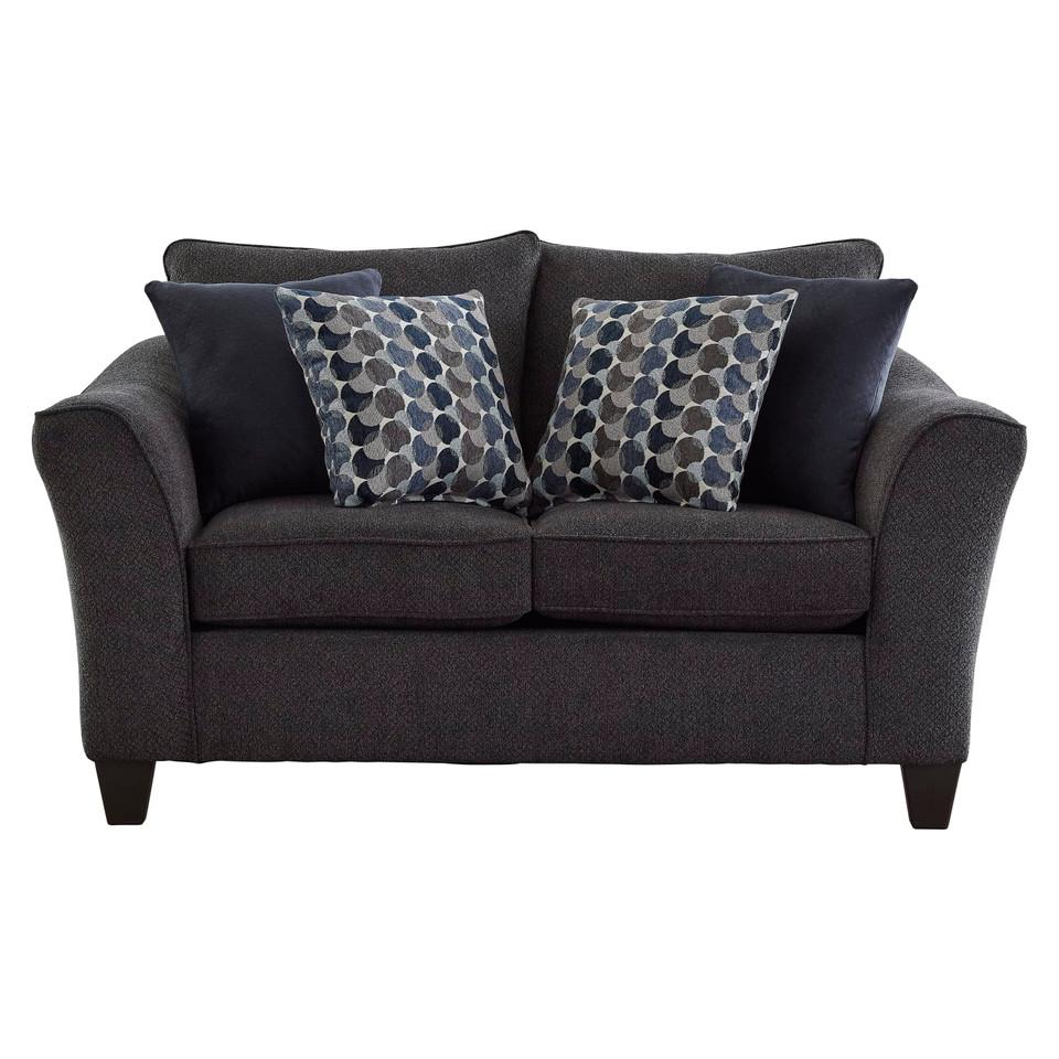 Loveseats |  Albany Slate Loveseat Gray Living Room Furniture Gray