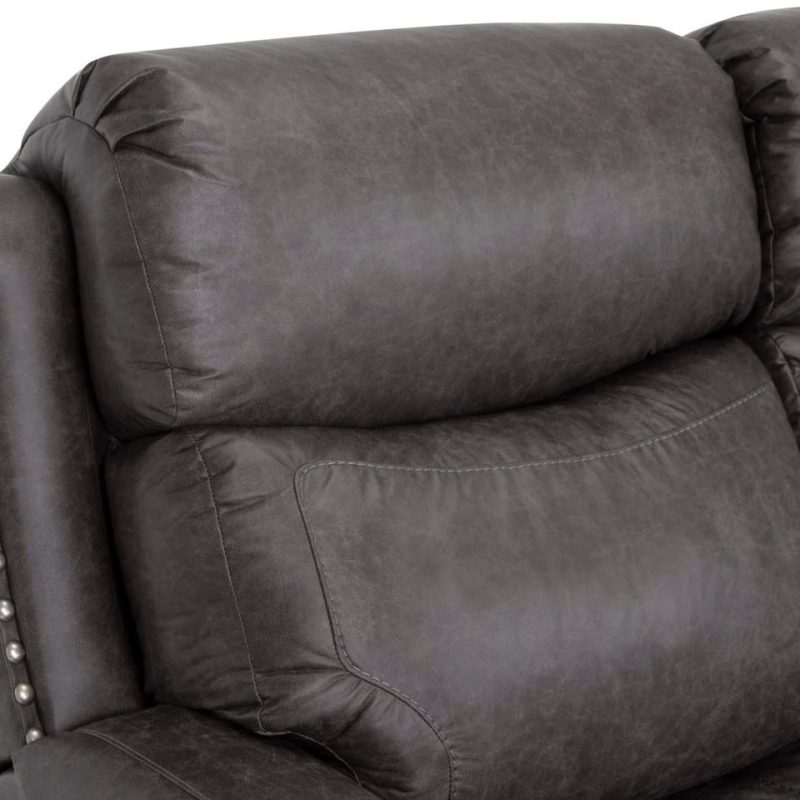 Loveseats |  Brentwood Reclining Loveseat Gray Living Room Furniture Gray