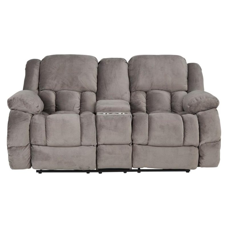 Loveseats |  Cloud Charcoal Loveseat Gray Living Room Furniture Gray