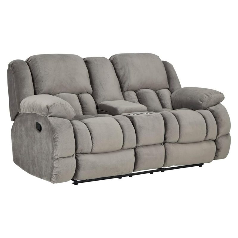 Loveseats |  Cloud Charcoal Loveseat Gray Living Room Furniture Gray