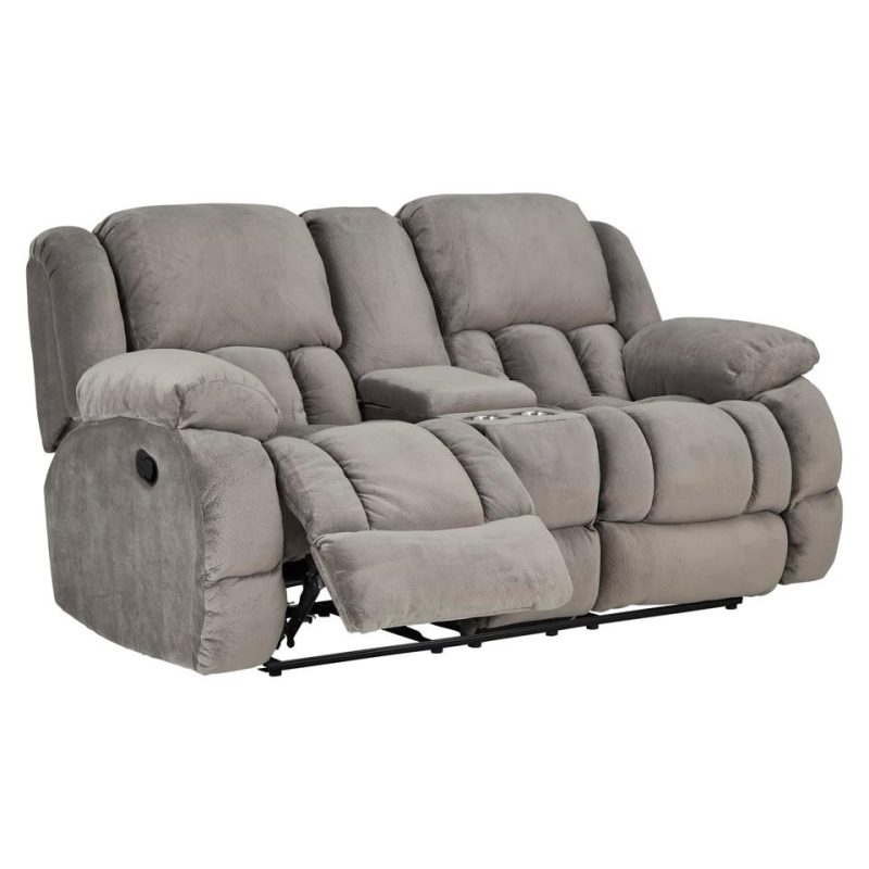 Loveseats |  Cloud Charcoal Loveseat Gray Living Room Furniture Gray