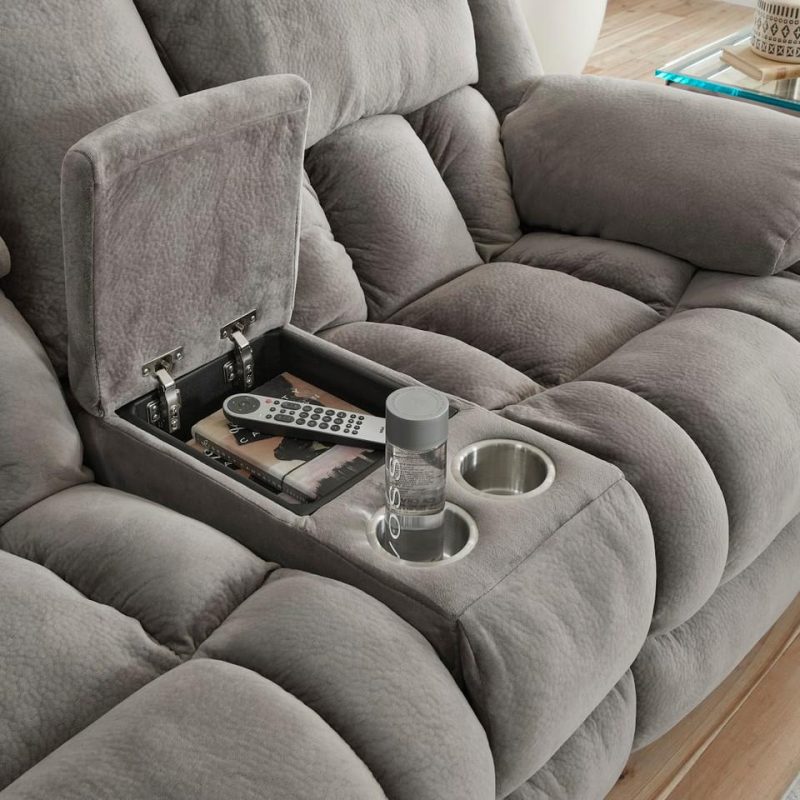 Loveseats |  Cloud Charcoal Loveseat Gray Living Room Furniture Gray