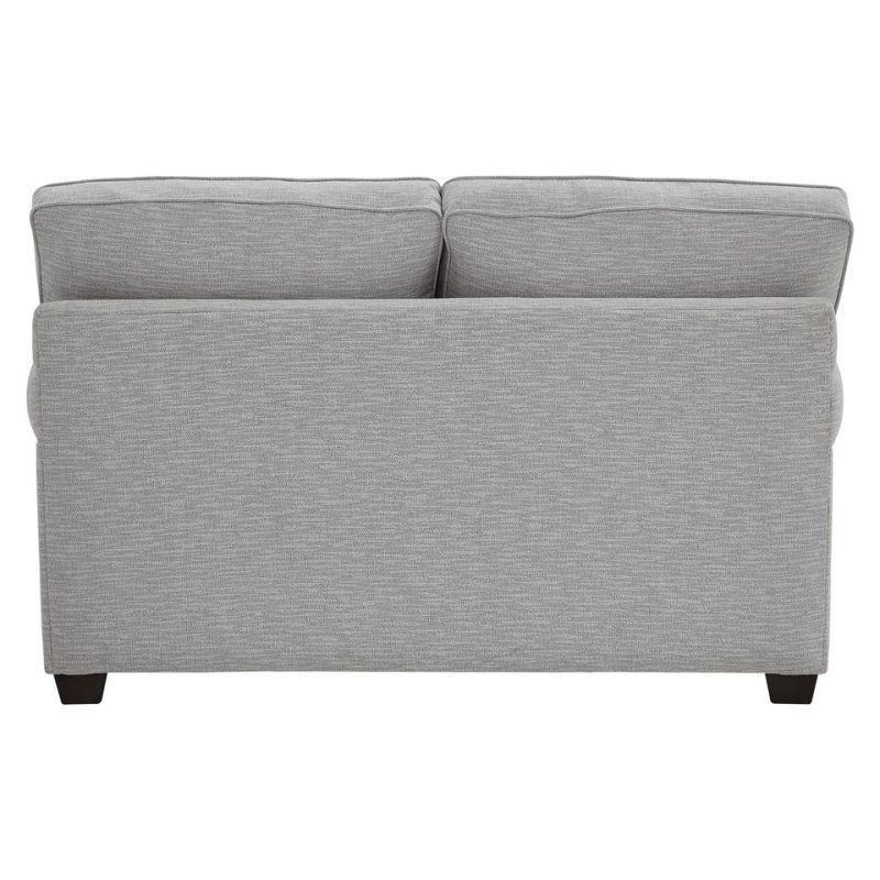 Loveseats |  Crestview Granite Roll Arm Loveseat Gray Living Room Furniture Gray