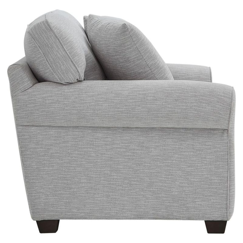 Loveseats |  Crestview Granite Roll Arm Loveseat Gray Living Room Furniture Gray