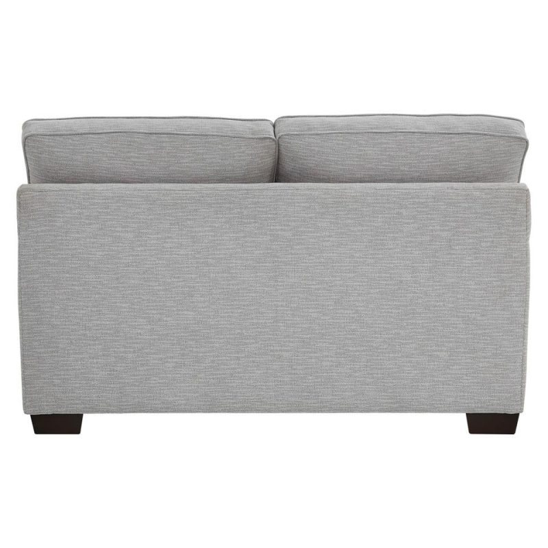 Loveseats |  Crestview Granite Track Arm Loveseat Gray Living Room Furniture Gray