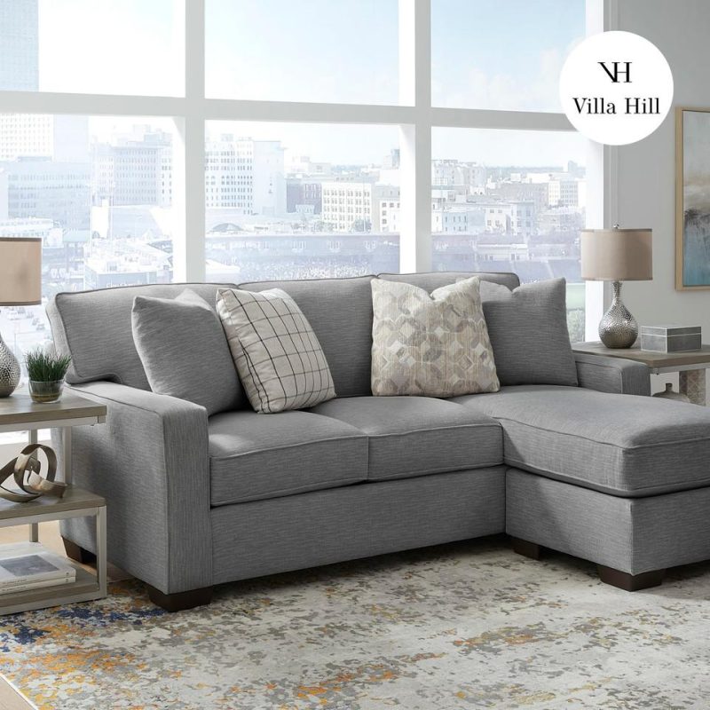 Loveseats |  Crestview Rolled Arm Graphite Loveseat Gray Living Room Furniture Gray