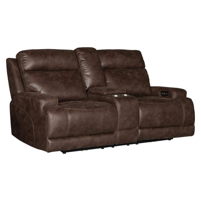 Loveseats |  Dutton Loveseat Brown Living Room Furniture Brown