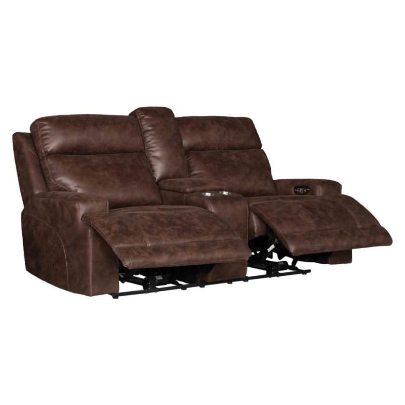 Loveseats |  Dutton Loveseat Brown Living Room Furniture Brown