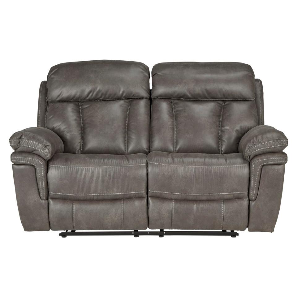 Loveseats |  Grayson Reclining Loveseat Gray Living Room Furniture Gray