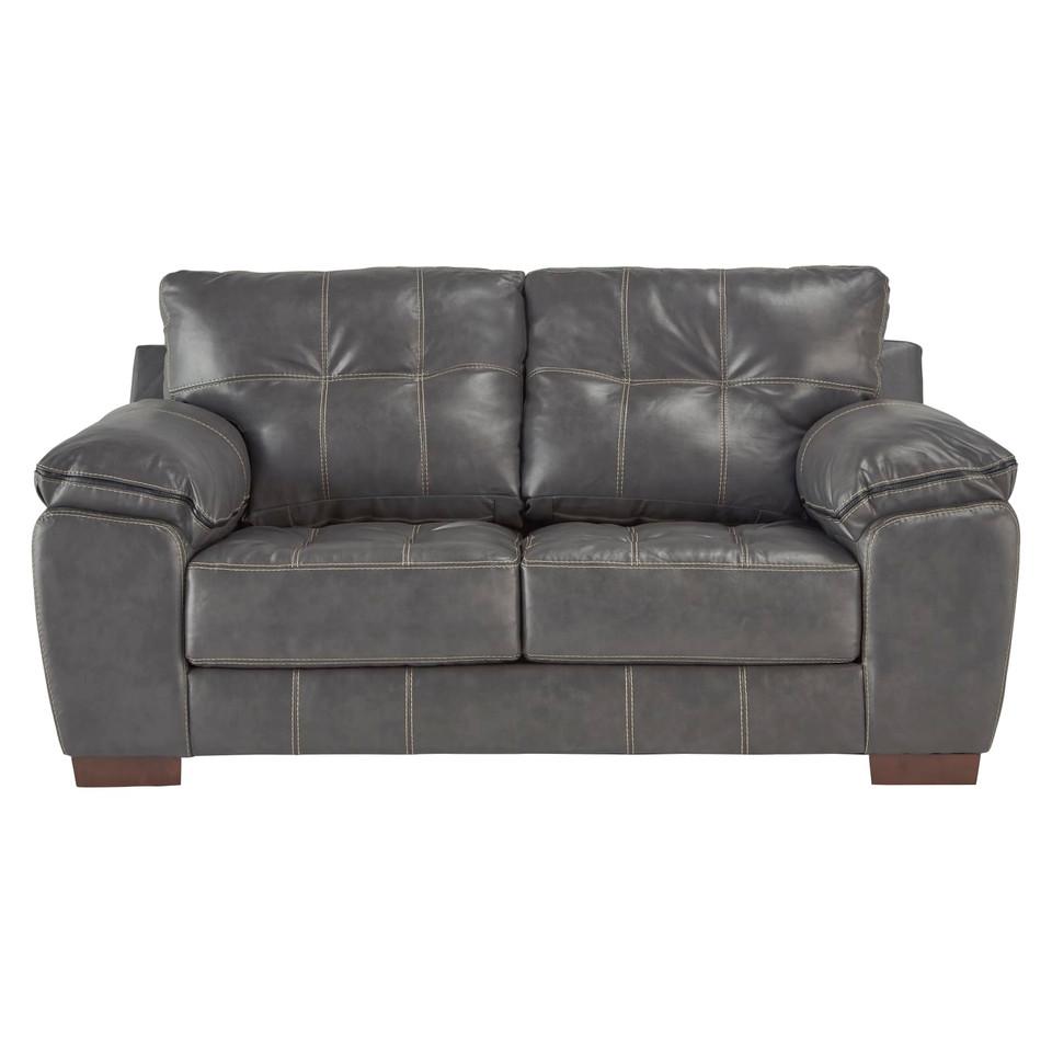 Loveseats |  Holman Loveseat Gray Living Room Furniture Gray