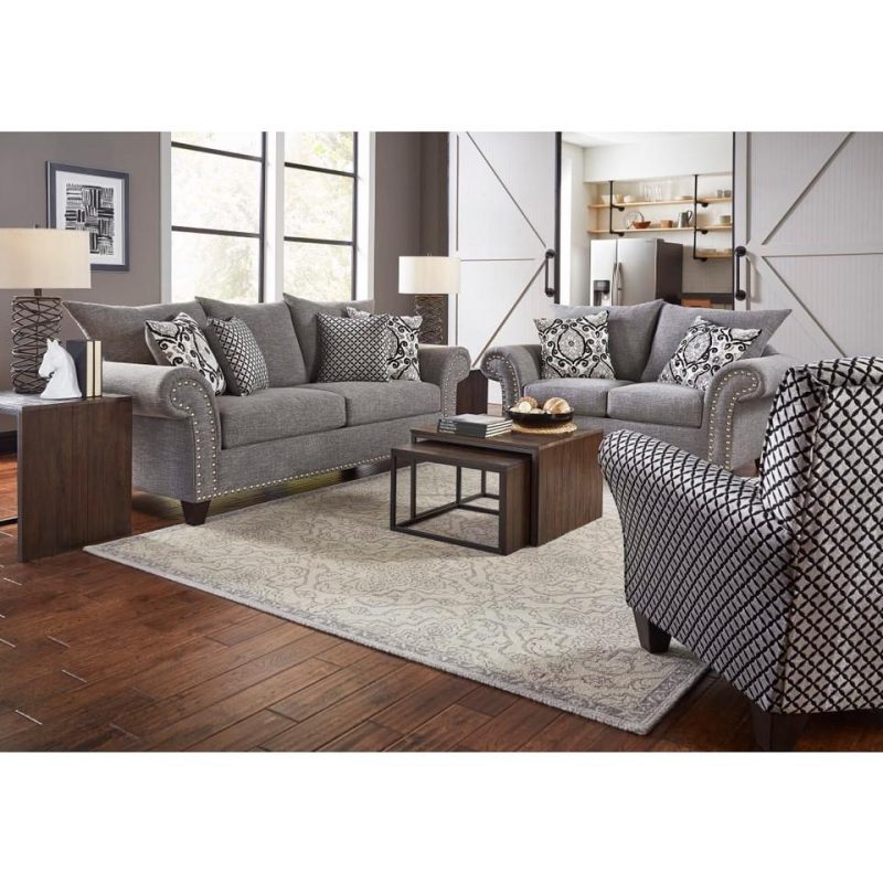 Loveseats |  Paris Loveseat Living Room Furniture Loveseats