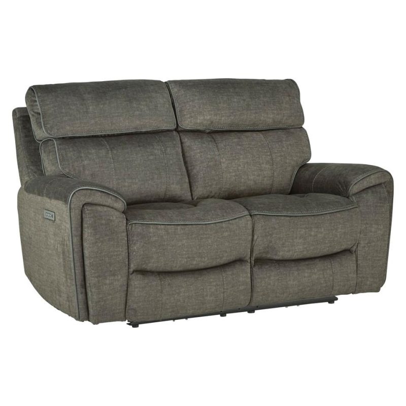 Loveseats |  Riverdale P2 Reclining Loveseat Gray Living Room Furniture Gray