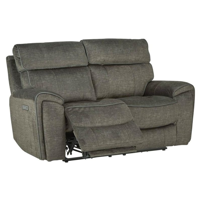 Loveseats |  Riverdale P2 Reclining Loveseat Gray Living Room Furniture Gray