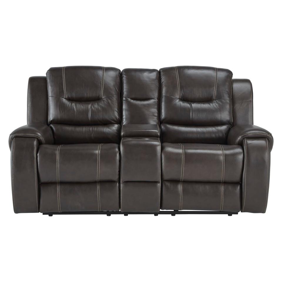 Loveseats |  Titan Elite Reclining Loveseat – Chocolate Living Room Furniture Loveseats