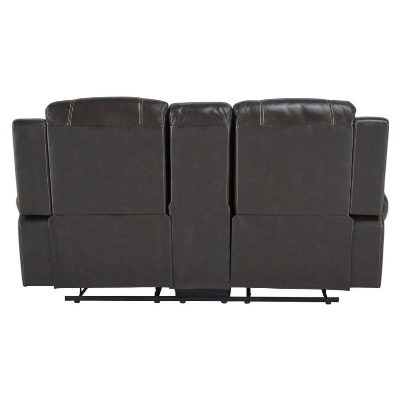 Loveseats |  Titan Elite Reclining Loveseat – Chocolate Living Room Furniture Loveseats