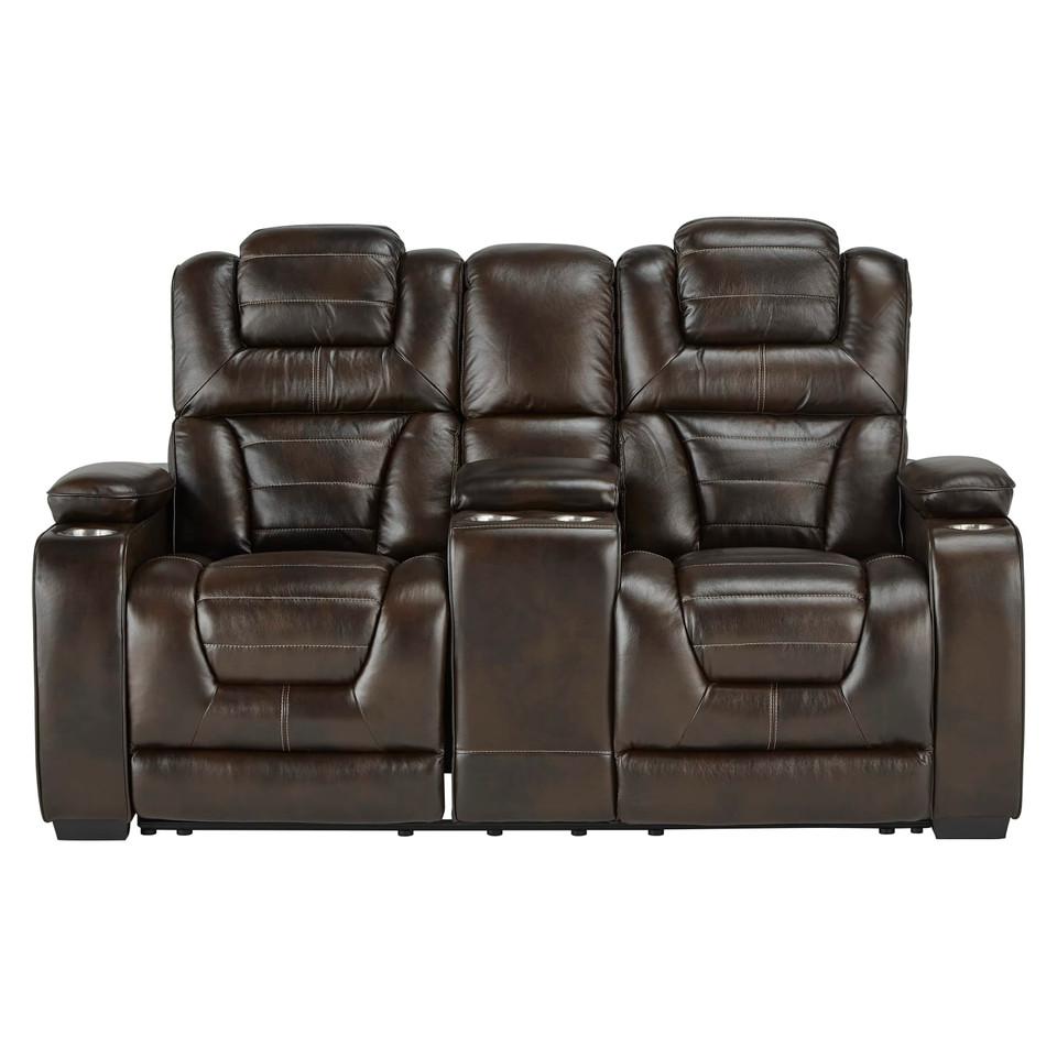 Loveseats |  Titanium Elite Power Plus Reclining Loveseat Living Room Furniture Loveseats