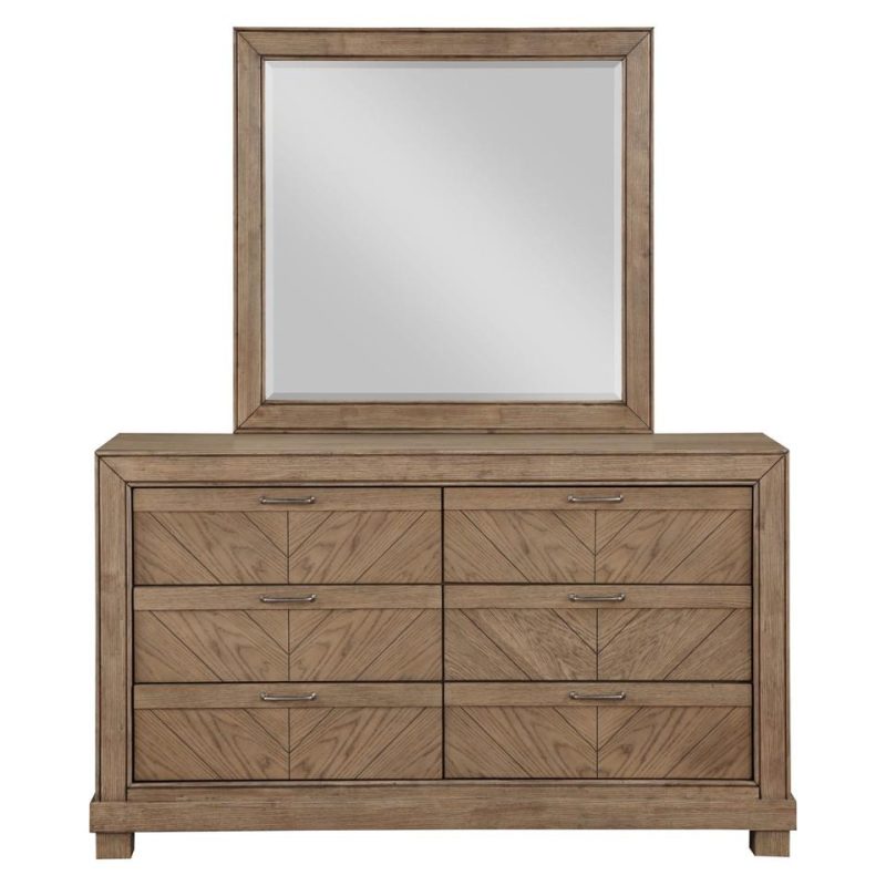 Mirrors |  Aiden Mirror Brown Bedroom Furniture Brown