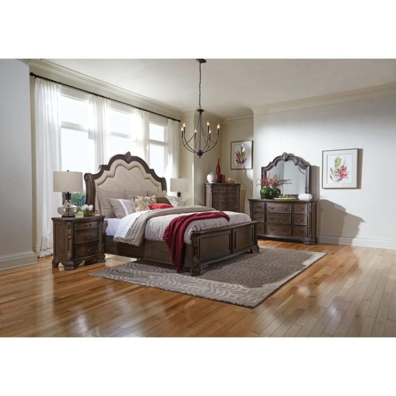 Mirrors |  Alexandria Antique Collection – Mirror Brown Bedroom Furniture Brown