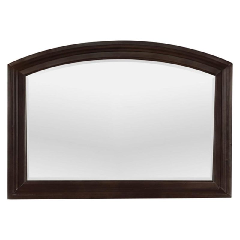 Mirrors |  Keaton Collection Mirror Brown Bedroom Furniture Brown