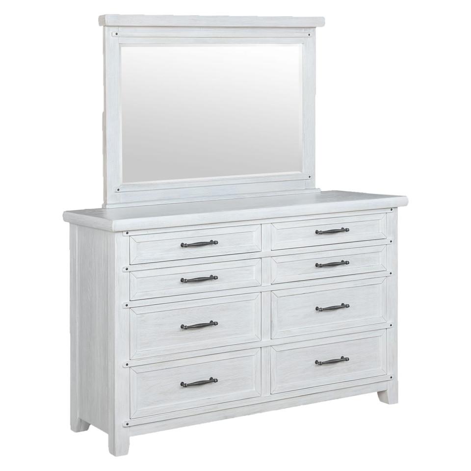 Mirrors |  Lakeland Collection Mirror White Bedroom Furniture Mirrors