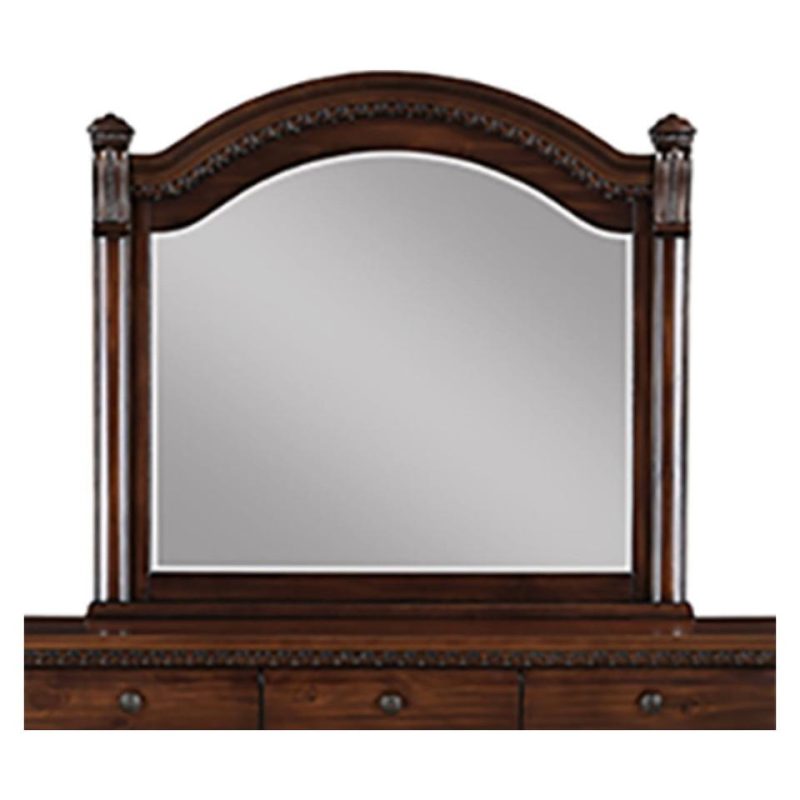 Mirrors |  Vienna Mirror Brown Bedroom Furniture Brown