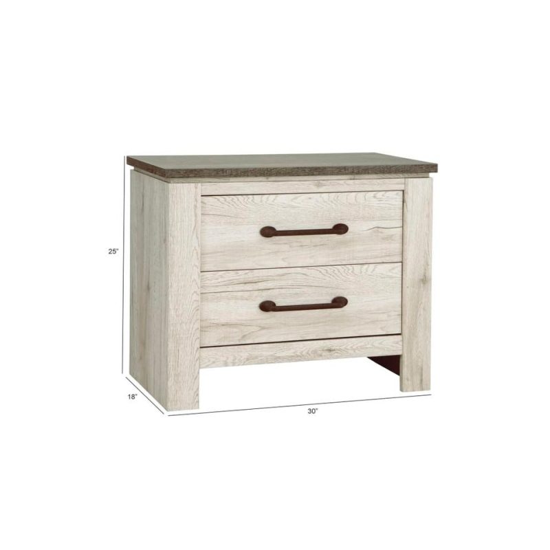 Nightstands |  Adorna White Nightstand White Bedroom Furniture Nightstands