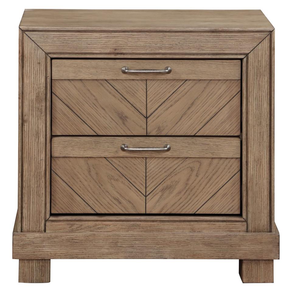 Nightstands |  Aiden Nightstand Brown Bedroom Furniture Brown