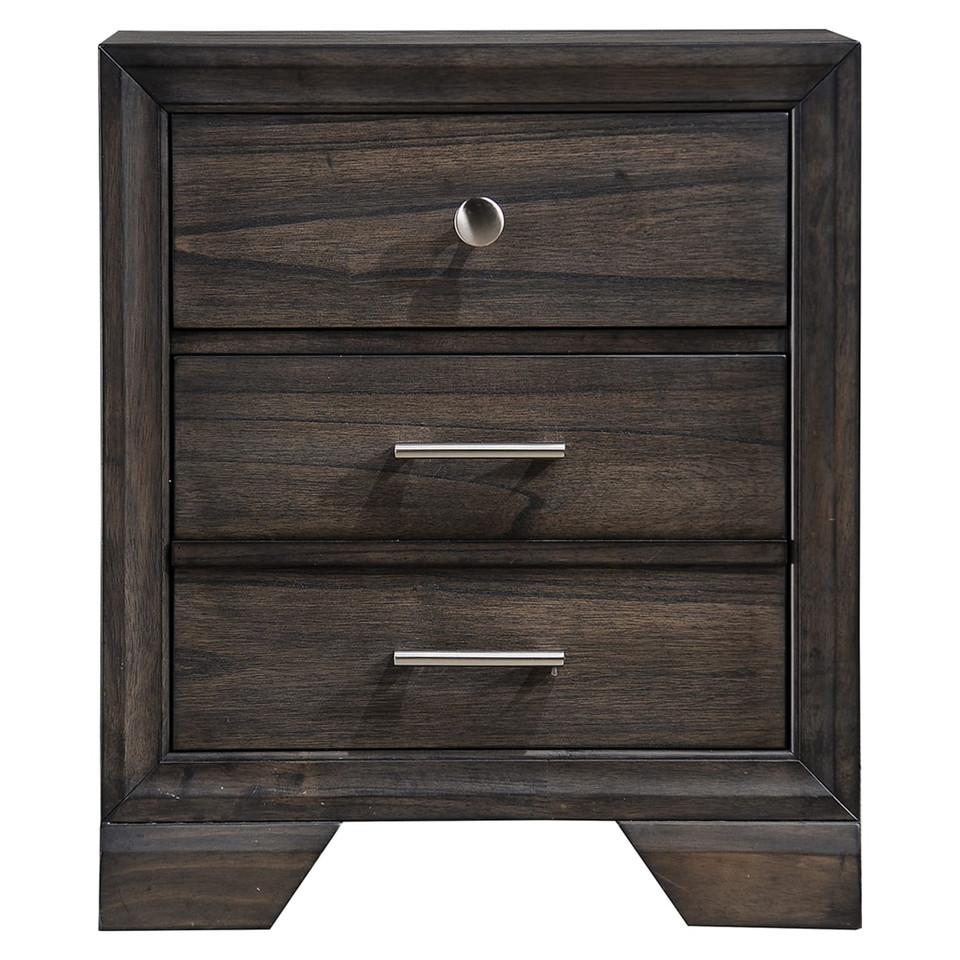 Nightstands |  Avery Nightstand Brown Bedroom Furniture Brown