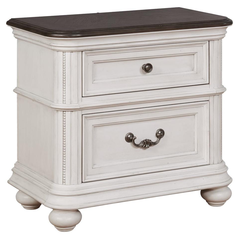 Nightstands |  Brookmont Nightstand White Bedroom Furniture Nightstands