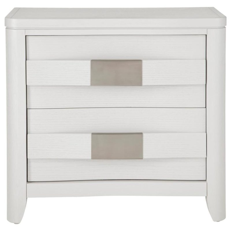 Nightstands |  Dallas White Nightstand White Bedroom Furniture Nightstands