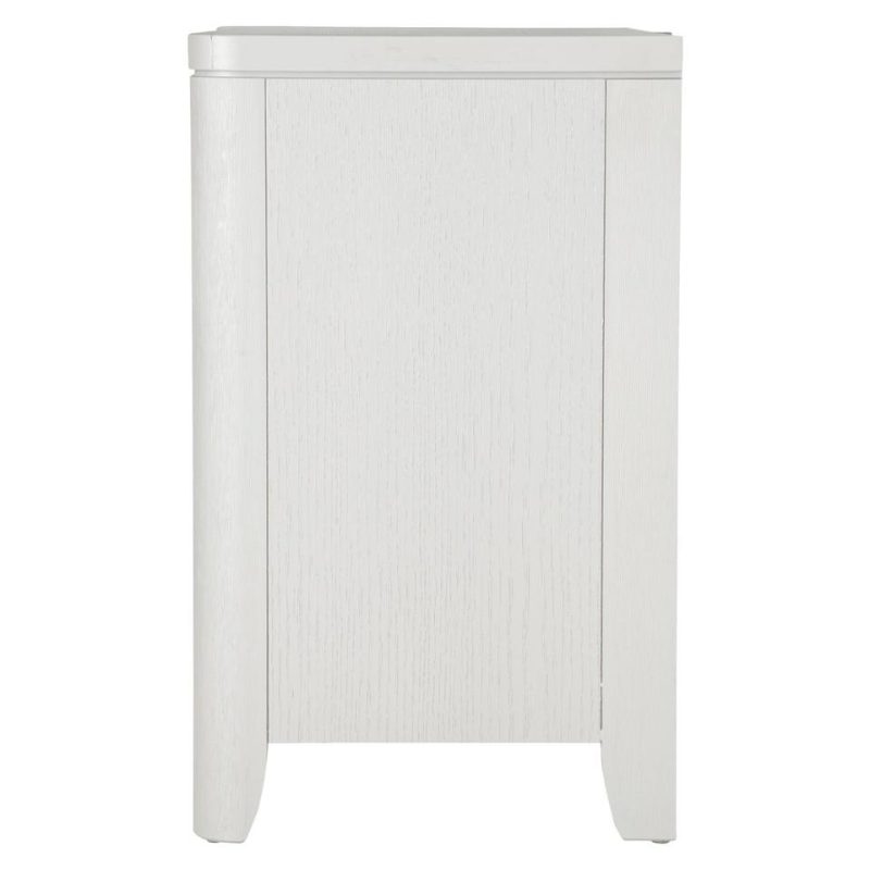 Nightstands |  Dallas White Nightstand White Bedroom Furniture Nightstands