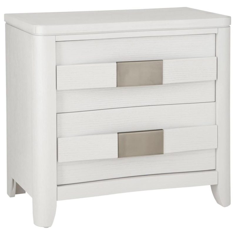 Nightstands |  Dallas White Nightstand White Bedroom Furniture Nightstands