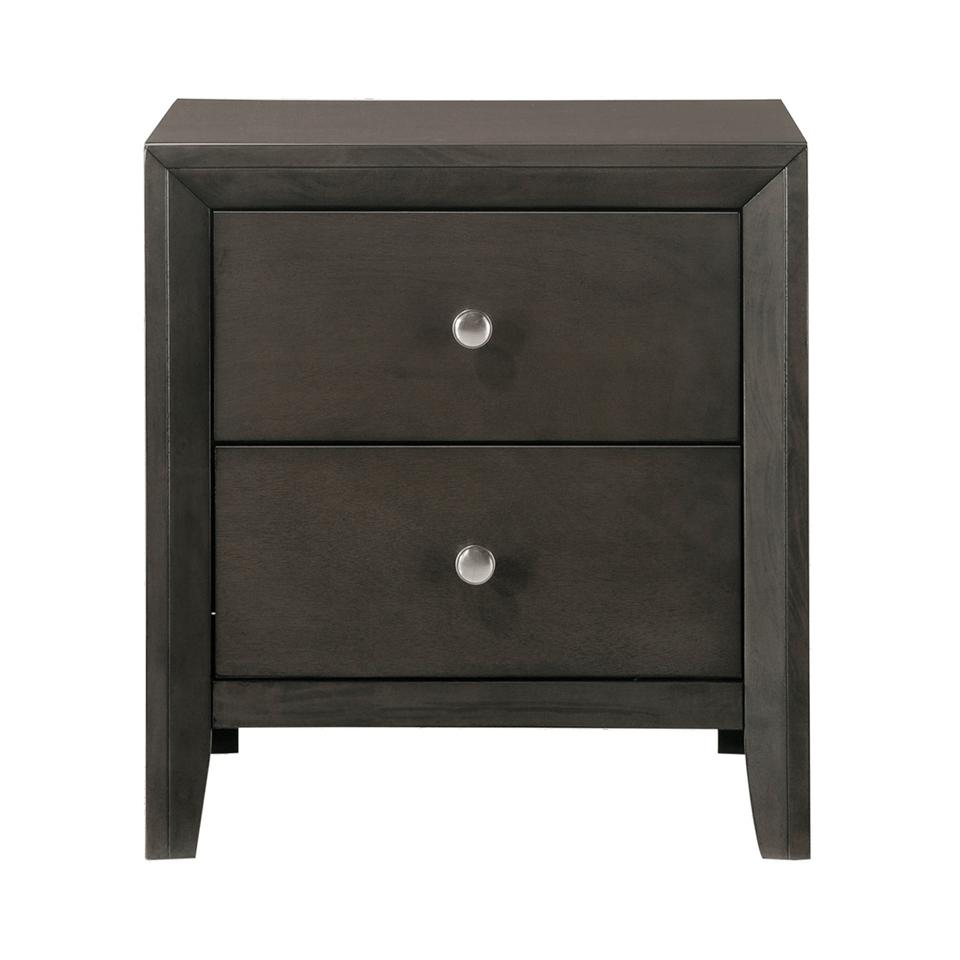 Nightstands |  Everly Collection Nightstand Brown Bedroom Furniture Brown