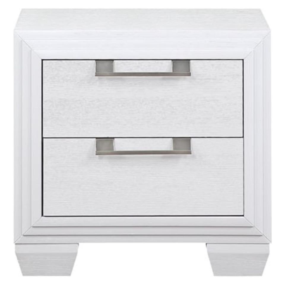 Nightstands |  Fantasy Nightstand Gray Bedroom Furniture Gray