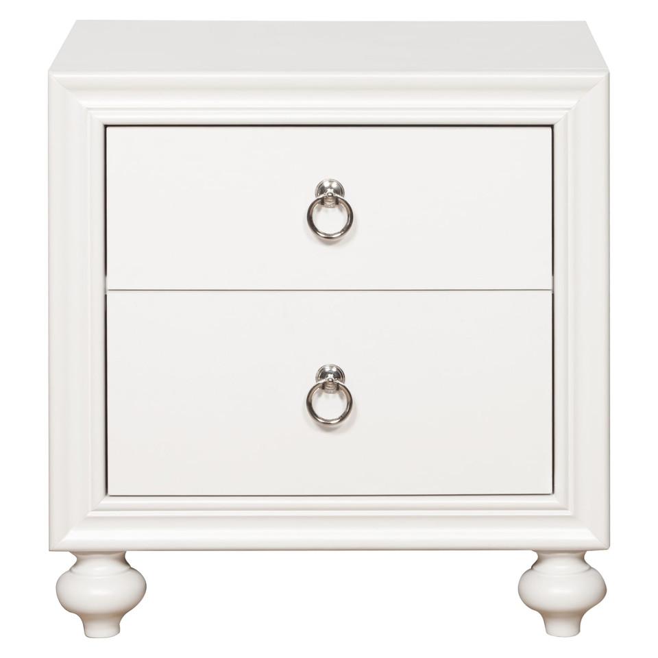 Nightstands |  Isabella Nightstand White Bedroom Furniture Nightstands