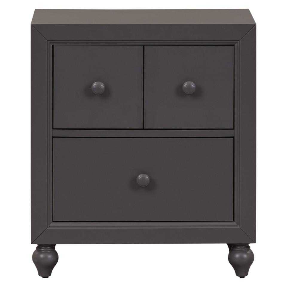 Nightstands |  Sienna Gray Nightstand Gray Bedroom Furniture Gray