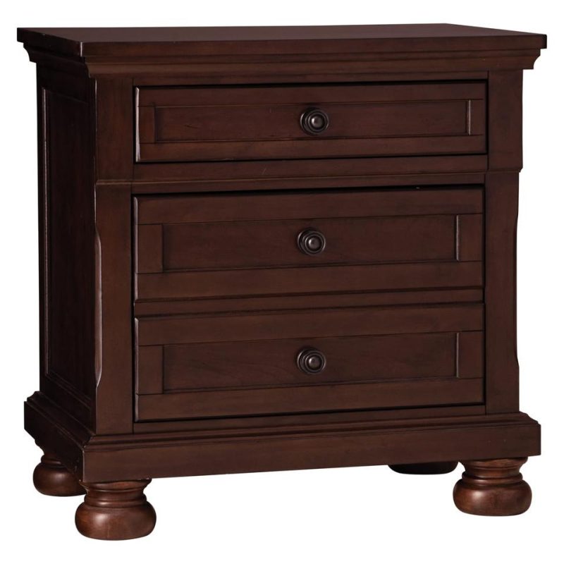 Nightstands |  Spencer Cherry Nightstand Brown Bedroom Furniture Brown