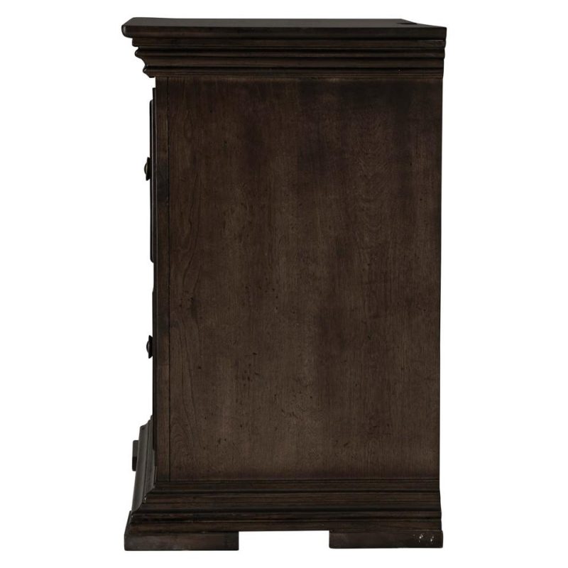 Nightstands |  Summit Collection Nightstand Brown Bedroom Furniture Brown