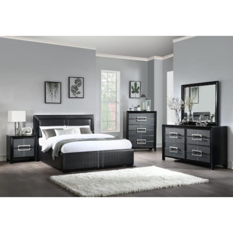 Nightstands |  Times Square Collection – Nightstand Bedroom Furniture Nightstands