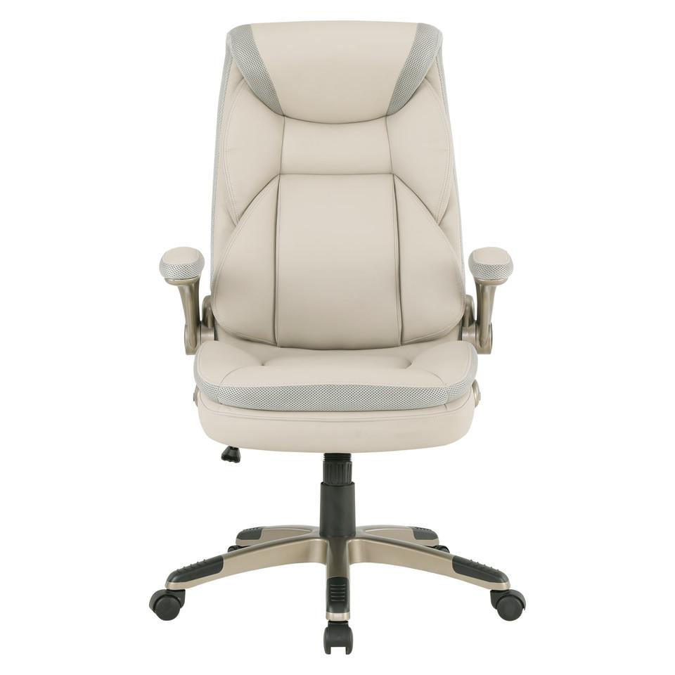 Office Chairs |  Executive High Back Chair – ECH17051EC21 Cream Home Office Furniture Cream