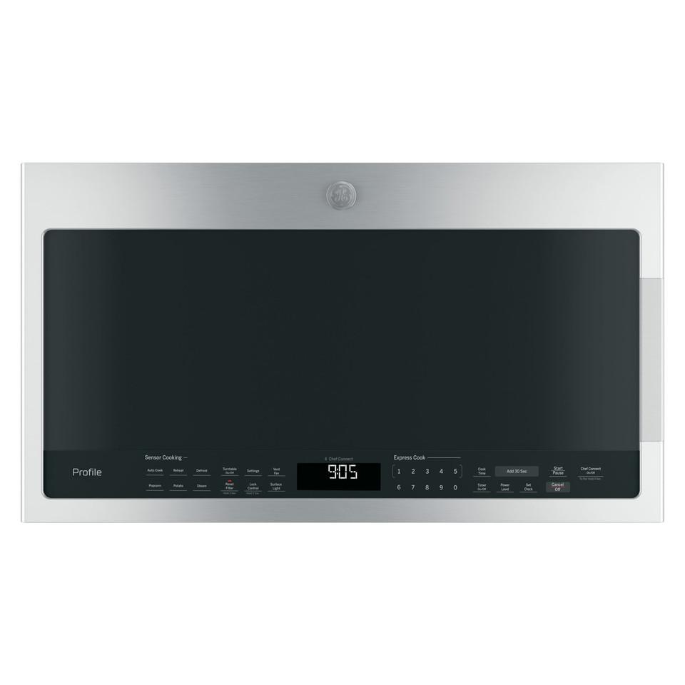 Over The Range Microwaves |  GE Profile 2.1 cu. ft. Over-The-Range Microwave Oven – PVM9005SJSS Stainless Steel Microwaves Over The Range Microwaves