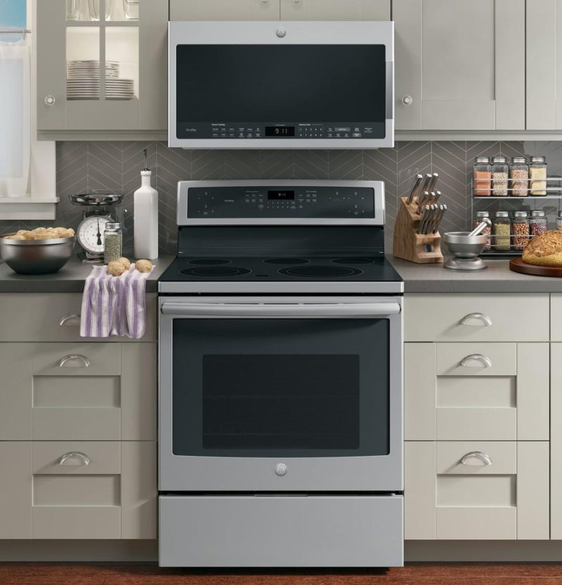 Over The Range Microwaves |  GE Profile 2.1 cu. ft. Over-The-Range Microwave Oven – PVM9005SJSS Stainless Steel Microwaves Over The Range Microwaves