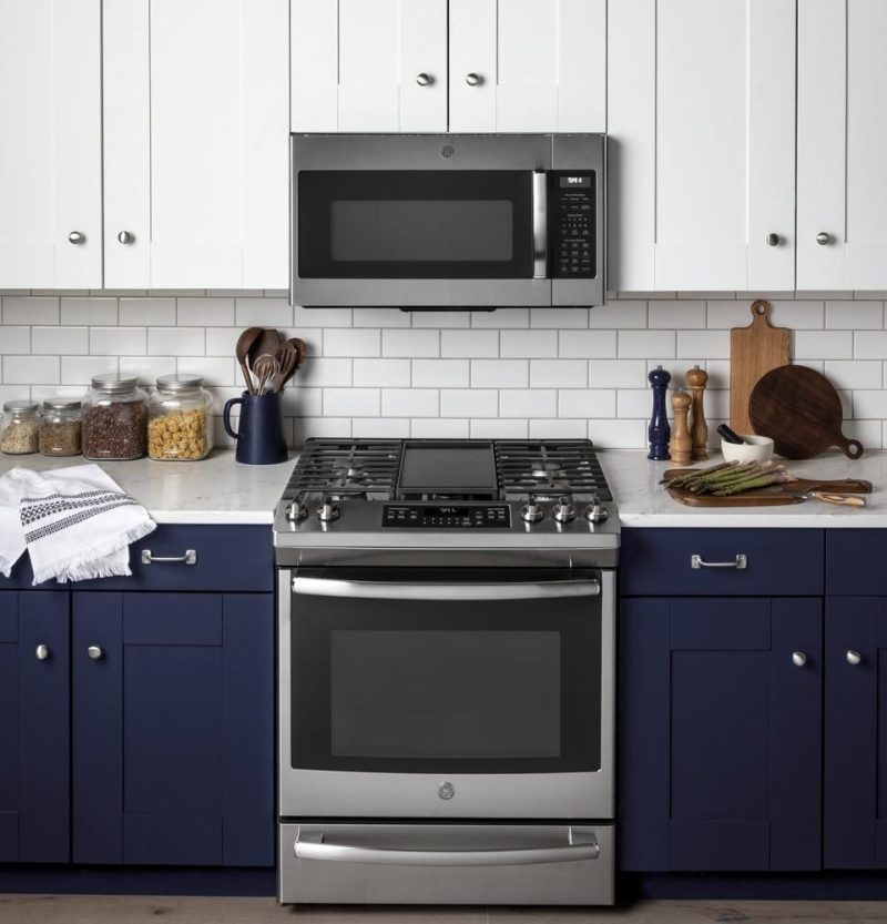 Over The Range Microwaves |  GE® Series 1.9 cu. ft. Over-The-Range Sensor Microwave Oven (JVM7195SKSS) Stainless Steel Microwaves Over The Range Microwaves