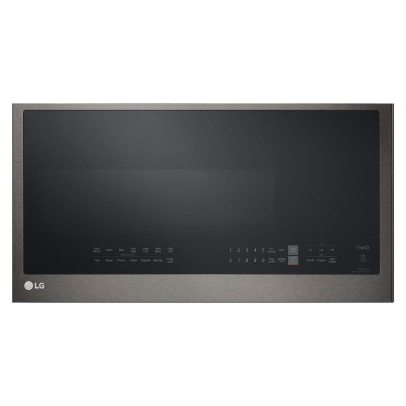 Over The Range Microwaves |  LG 2.0 cu. ft. Wi-Fi Enabled Over-the-Range Microwave Oven with EasyClean® – Black Stainless Steel – MVEL2033D Black Microwaves Black