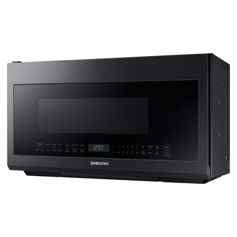 Over The Range Microwaves |  Samsung 2.1 cu. ft. Over the Range Microwave – ME21M706BAG Black Microwaves Black