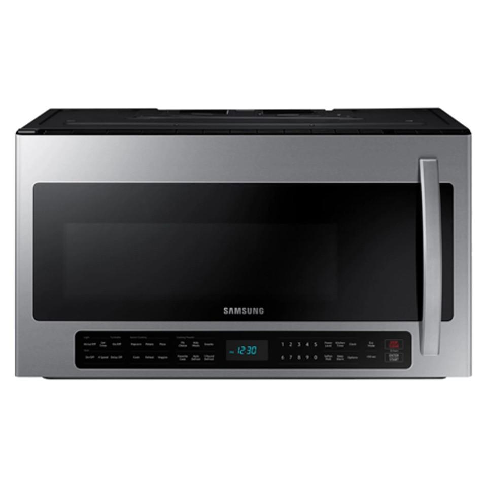 Over The Range Microwaves |  Samsung 2.1 cu. ft. Over-the-Range Microwave – ME21R7051SS Stainless Steel Microwaves Over The Range Microwaves