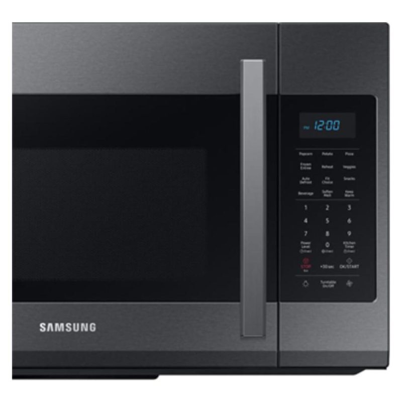 Over The Range Microwaves |  Samsung 30 in. 1.9 cu. ft. Over-the-Range Microwave – ME19R7041FG Black Microwaves Black